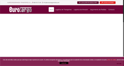 Desktop Screenshot of eurocargogranada.com