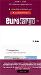 Mobile Screenshot of eurocargogranada.com